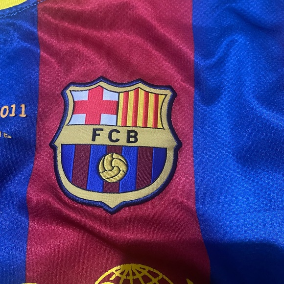 Messi Number 10 Barcelona Jersey Champions League - Picture 3 of 4